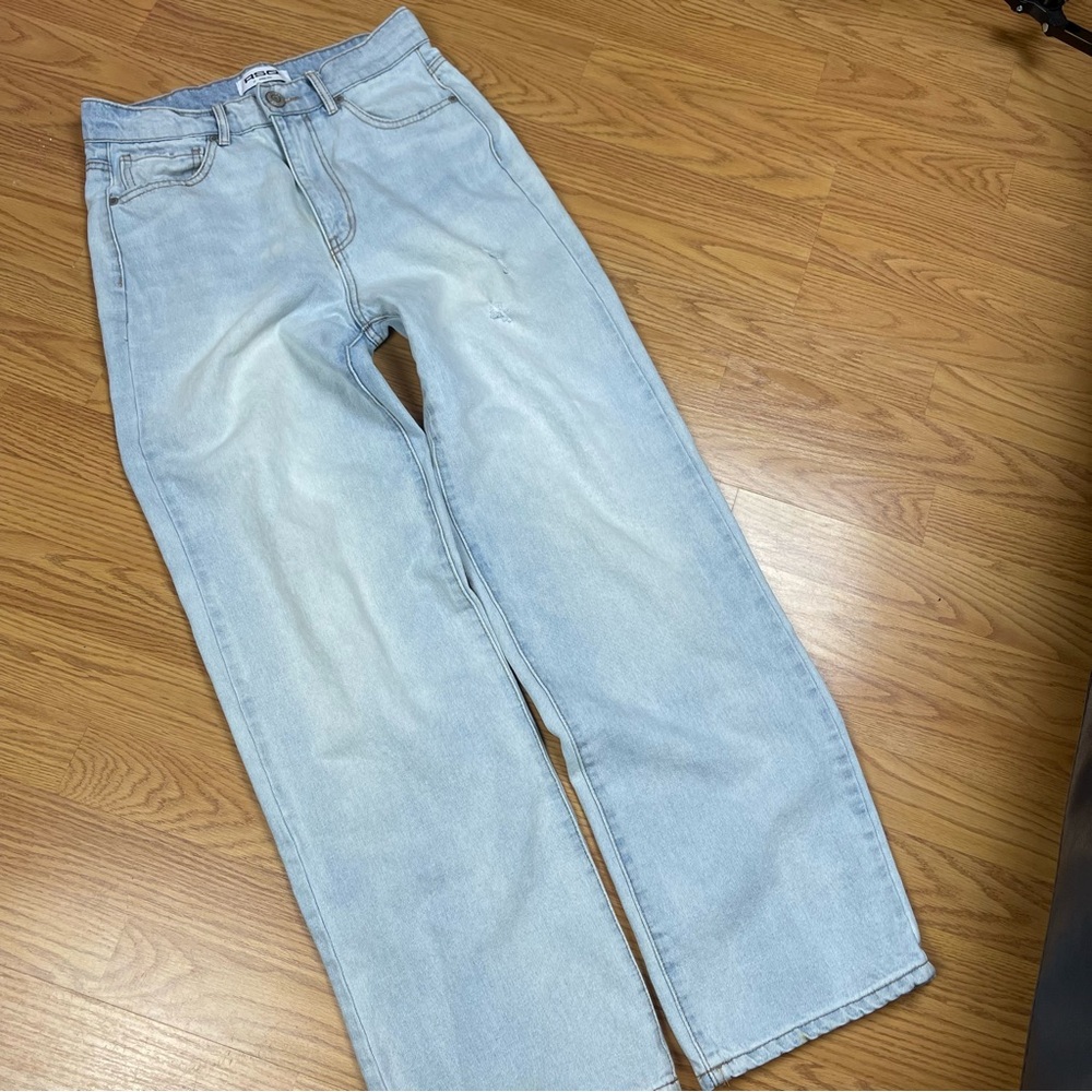 RSQ Men's Light Wash Straight Jeans